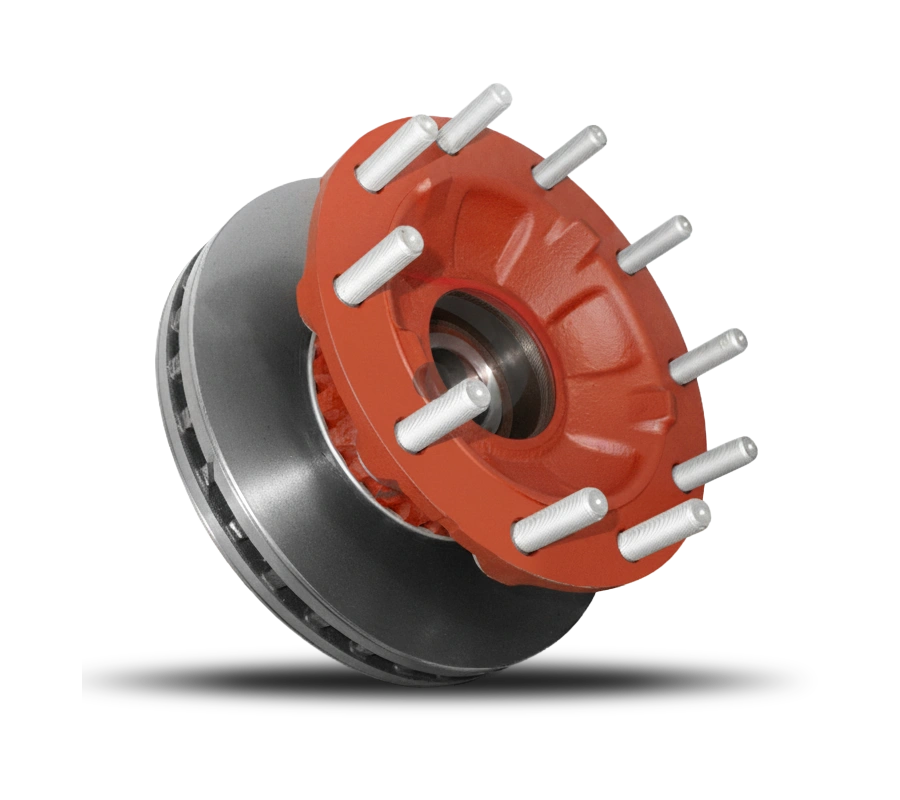 طرح تعویض دیسک و توپی چرخ کامیون